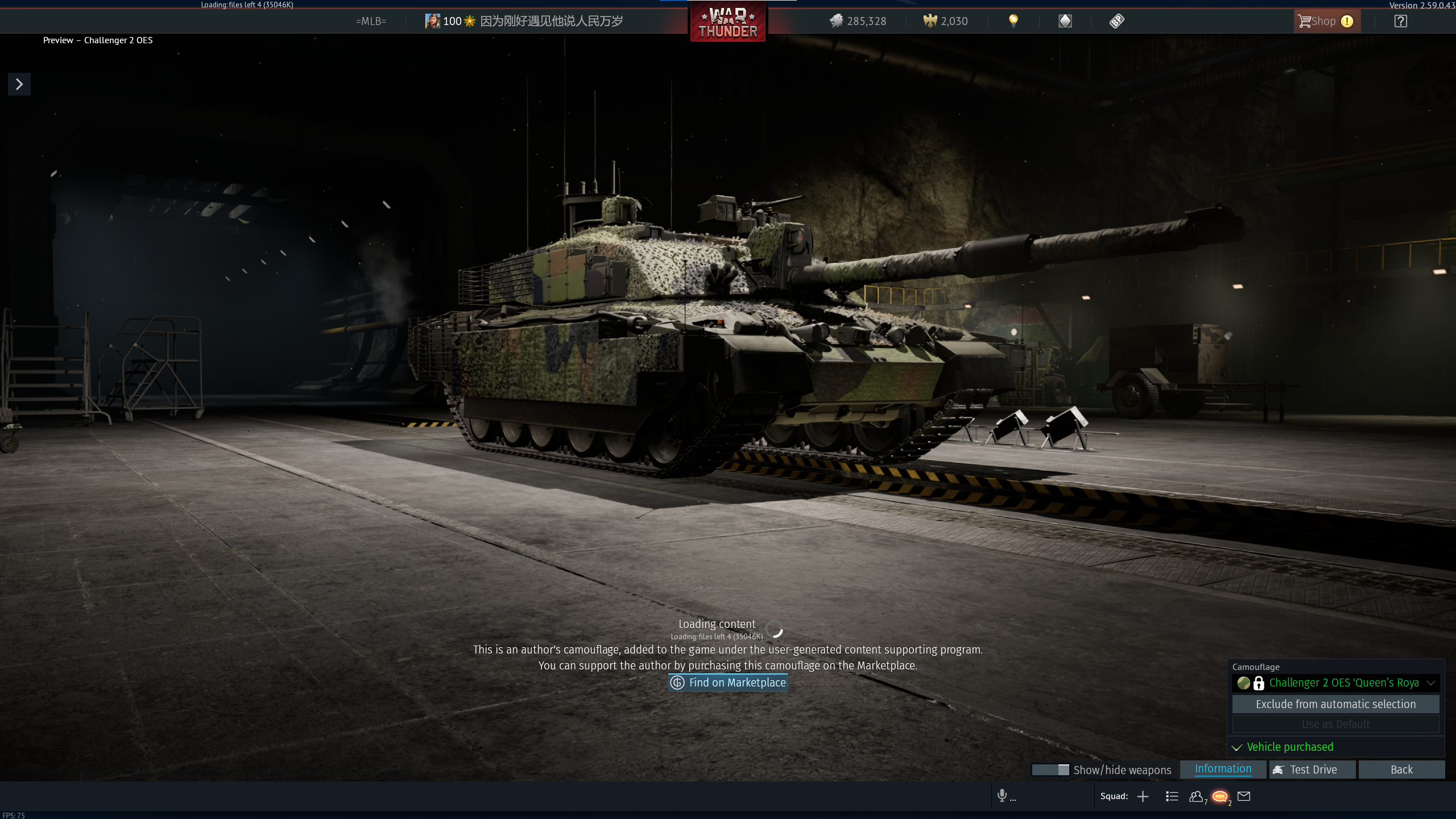 Challenger 2 OES
